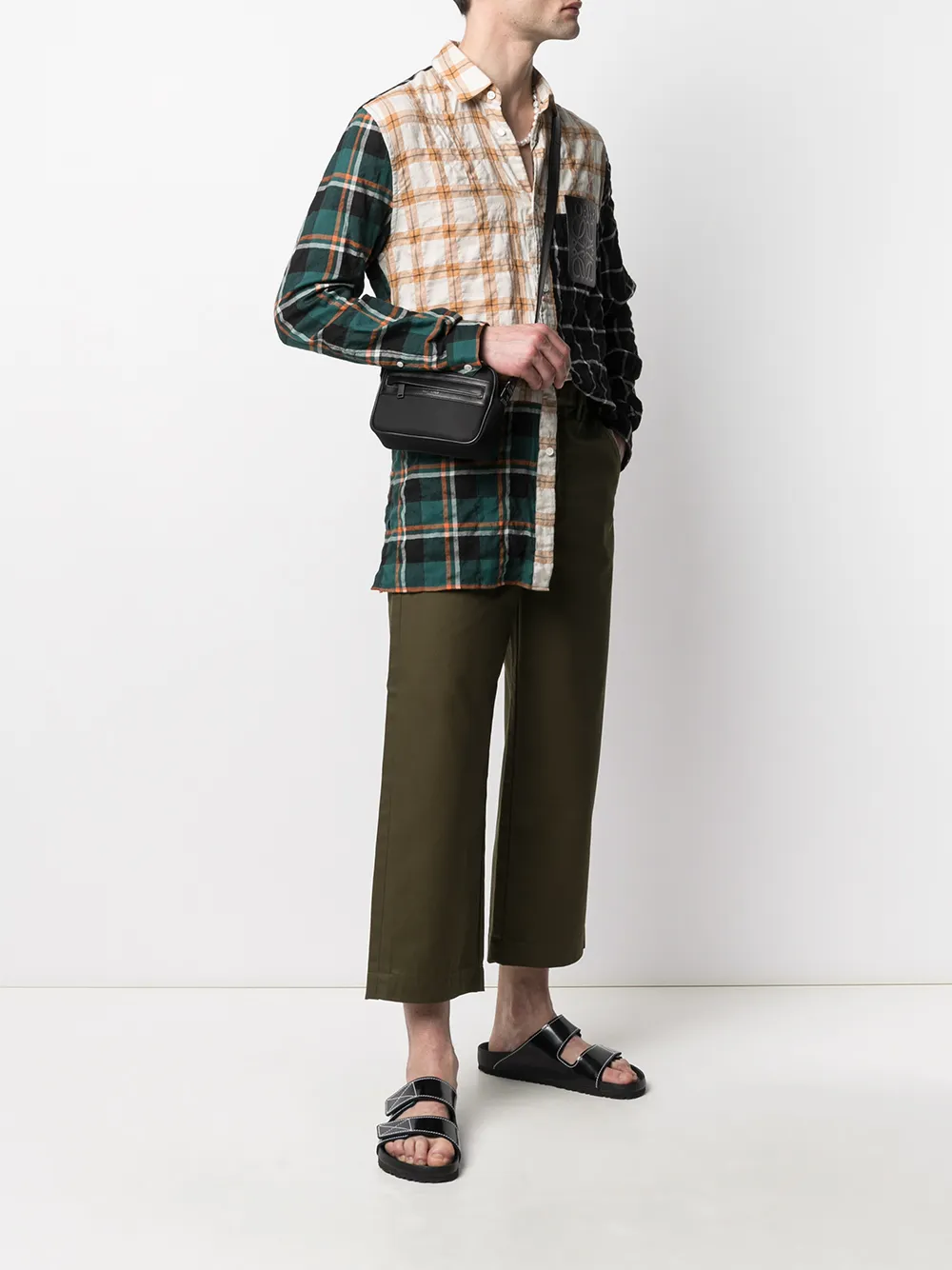 фото Saint laurent каркасная сумка camp