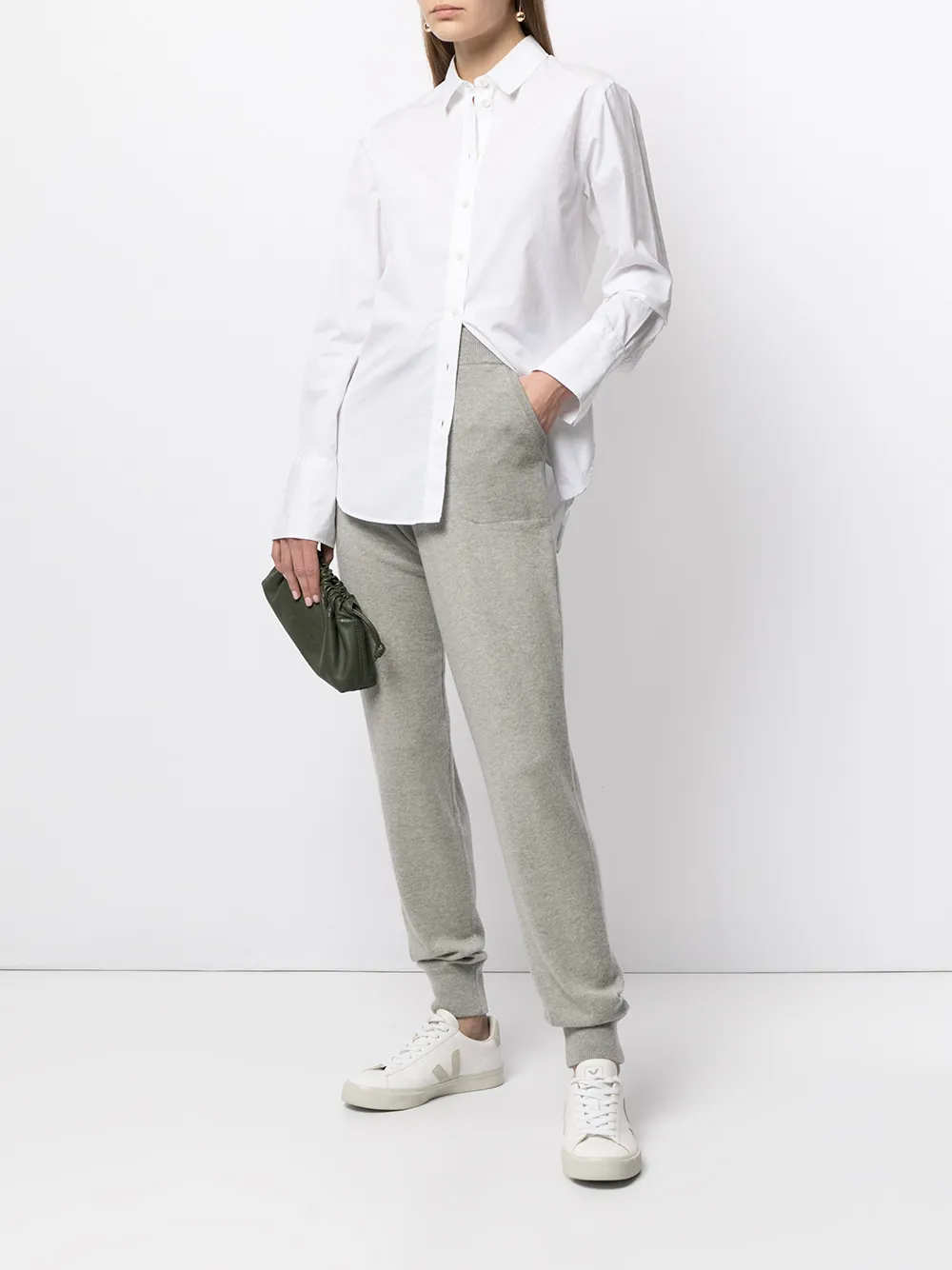 фото Ralph lauren collection спортивные брюки с завышенной талией и кулиской