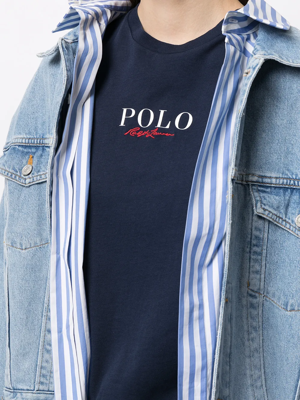 фото Polo ralph lauren футболка с логотипом