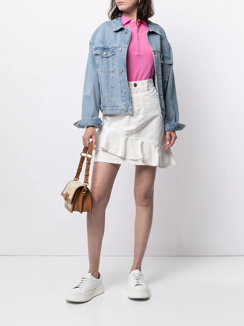 фото Polo ralph lauren рубашка поло julie с вышитым логотипом