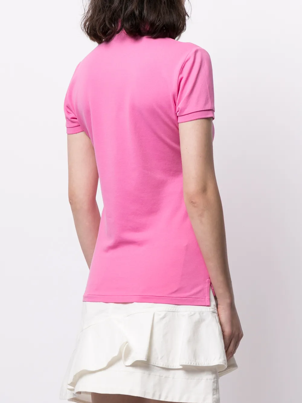 фото Polo ralph lauren рубашка поло julie с вышитым логотипом