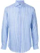 Image 1 of Ralph Lauren Purple Label spread-collar striped shirt