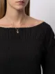 Image 2 of AS29 18kt rose gold DNA diamond mini necklace