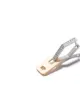 AS29 18kt rose and white gold DNA mini diamond earrings