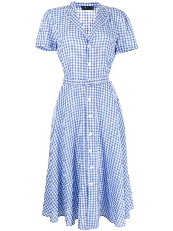 polo ralph lauren gingham dress