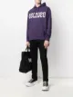 Image 2 of Dsquared2 mirrored-logo cotton hoodie