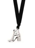 MM6 Maison Margiela boot pendant necklace - Black