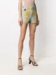 Versace Jeans Couture graphic print denim shorts