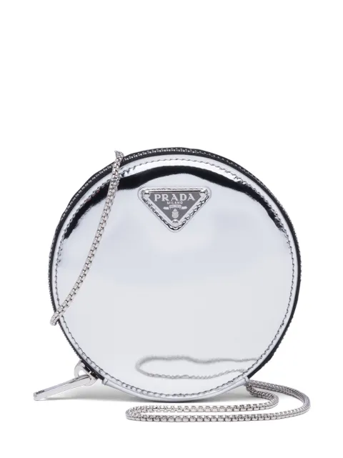 prada metallic bag