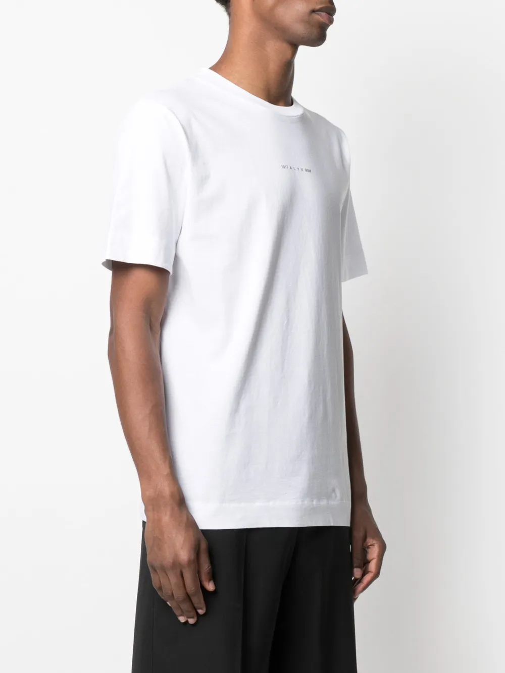 Alyx Oversized Logo-print T-shirt In White
