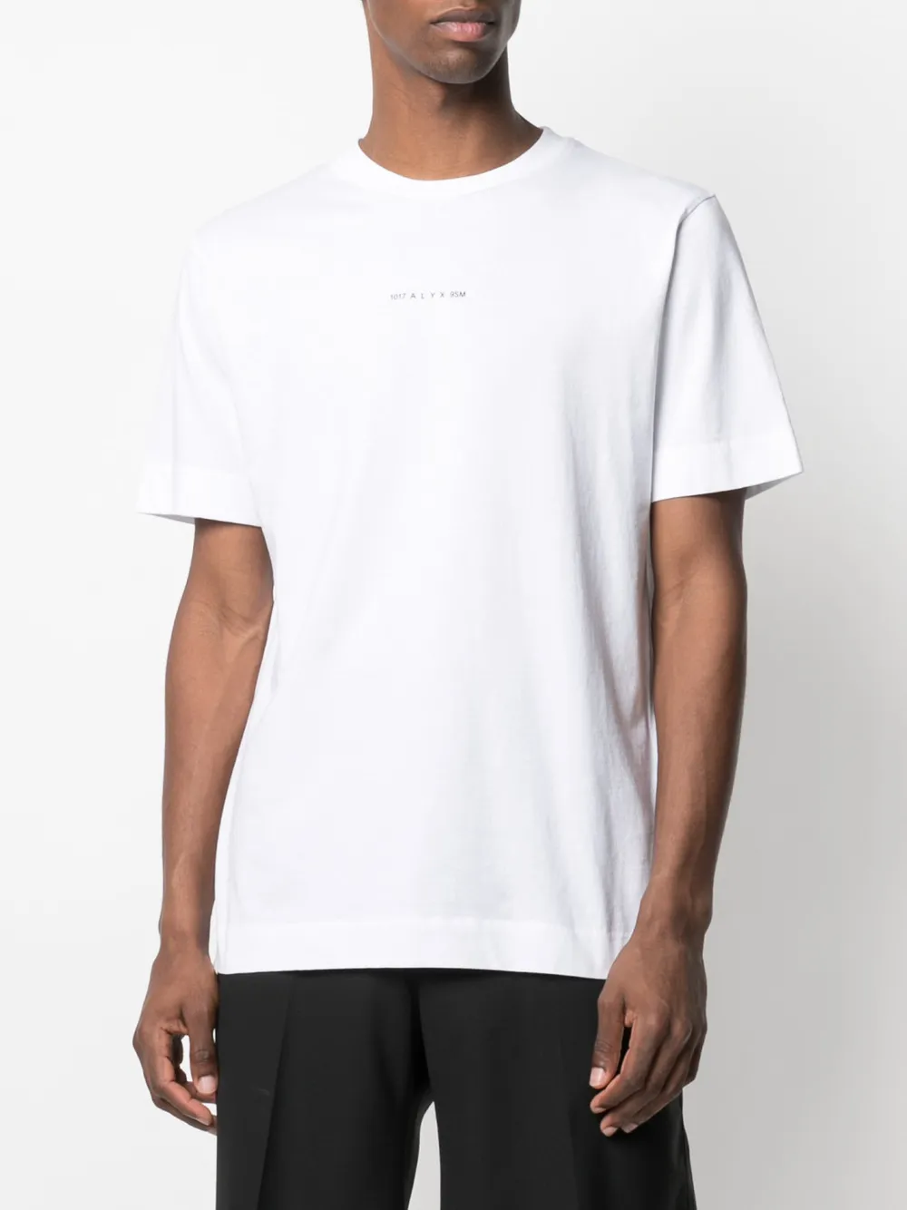 Alyx Oversized Logo-print T-shirt In White