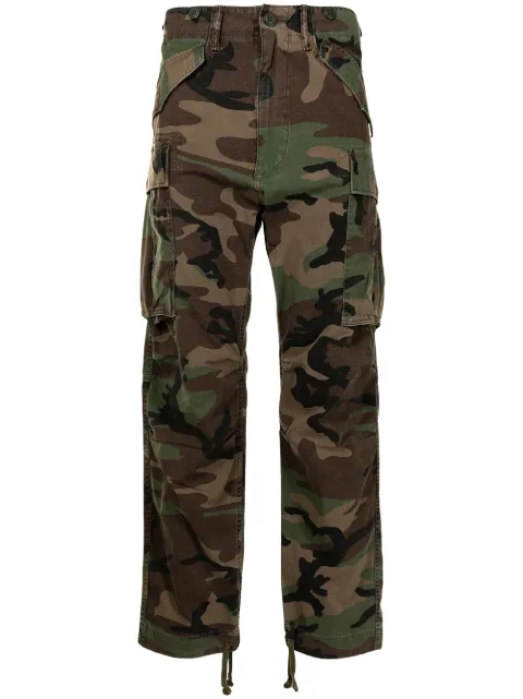 Ralph Lauren RRL pantalon à imprimé camouflage