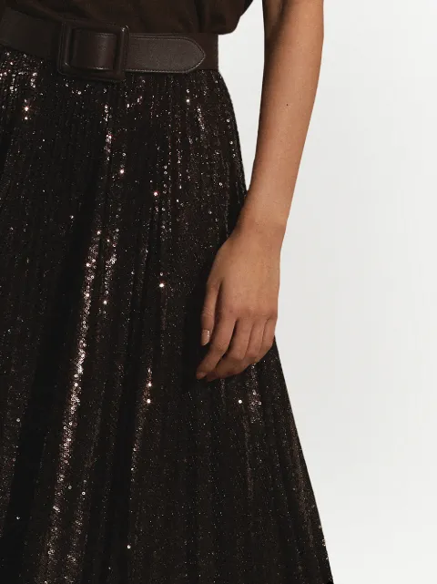 ralph lauren sequin skirt