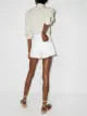FRAME Le Brigette raw-edge denim shorts