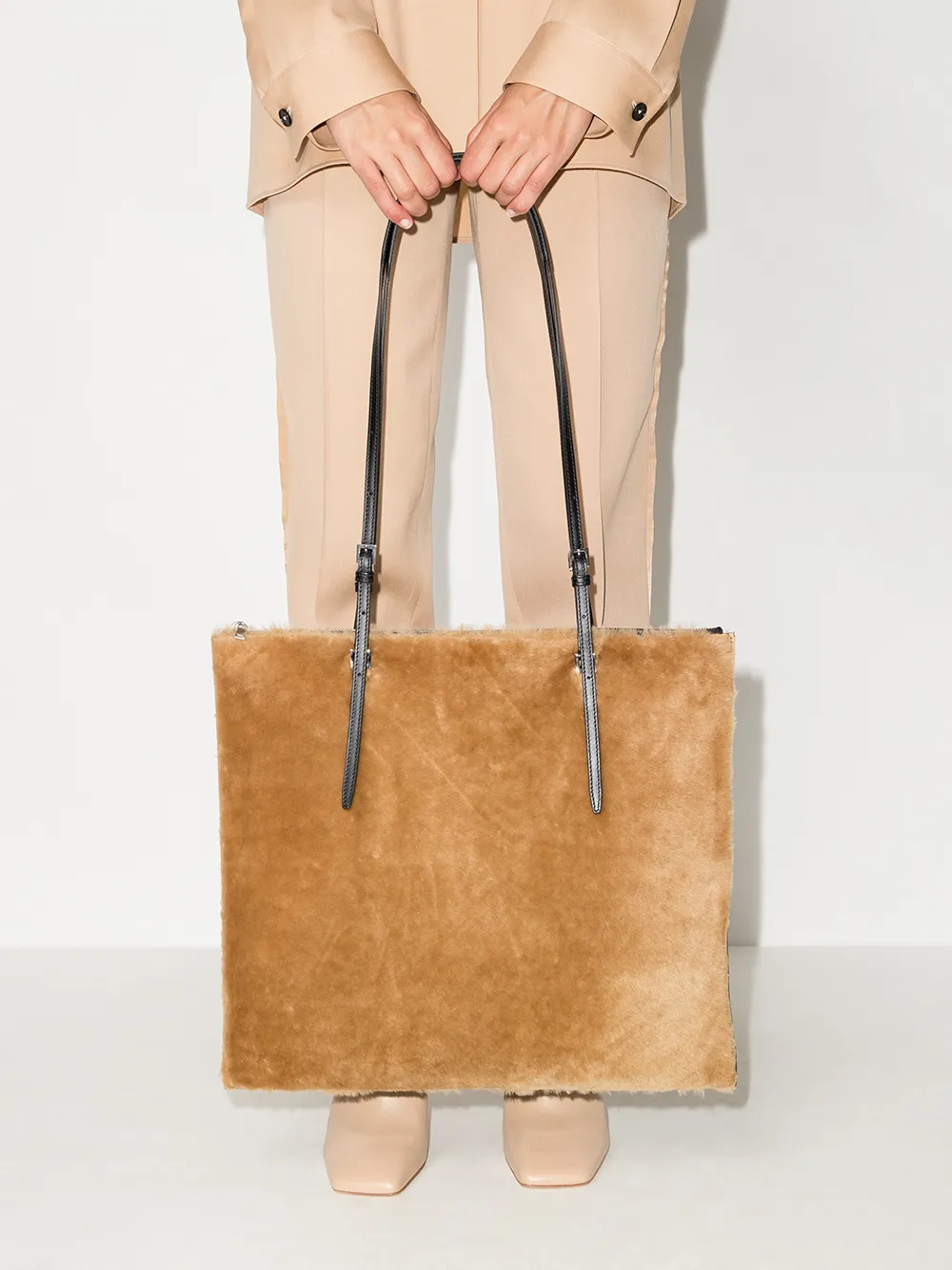 Bild 2 von Jil Sander Zweifarbiger Holster Shopper