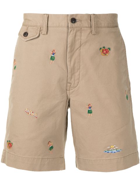 polo embroidered chino