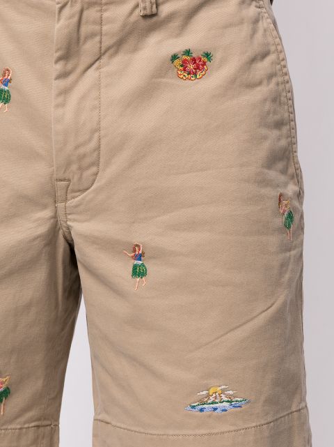 polo embroidered chino