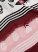 Alexander McQueen skull-print scarf