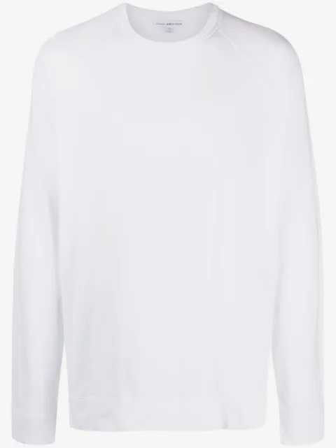 James Perse vintage-fleece sweatshirt