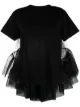 Image 1 of Alexander McQueen ruffle-detail short-sleeve top