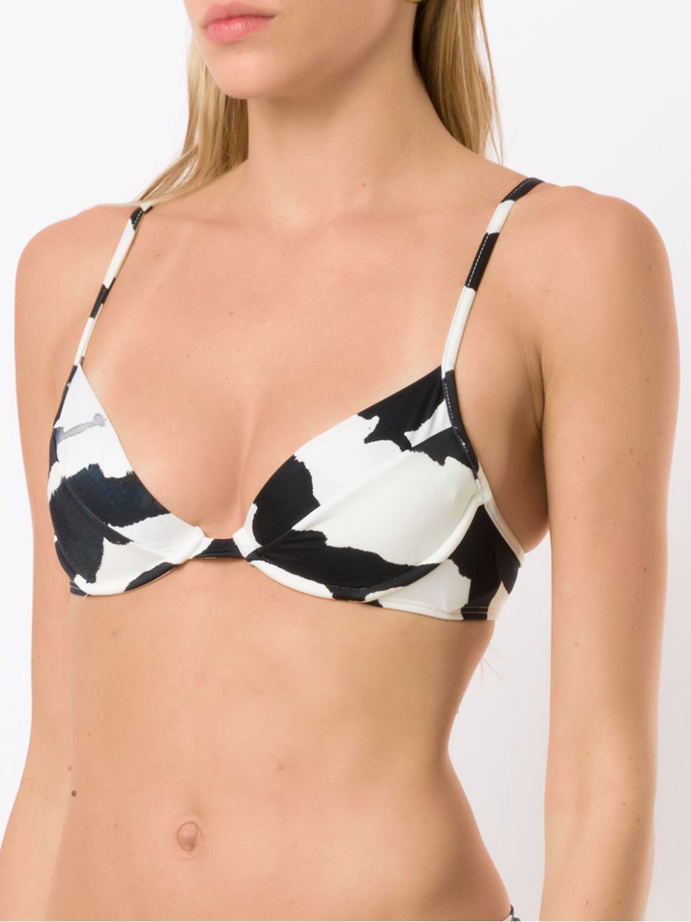 Lenny Niemeyer Grevy Quarter Cup Bikini Top Farfetch 0986