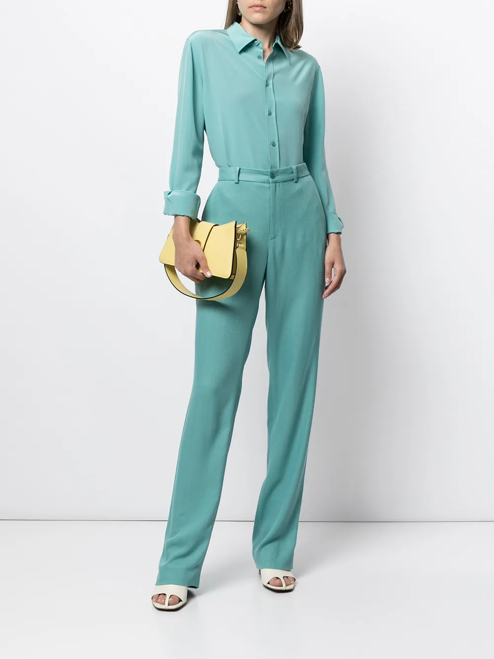 фото Ralph lauren collection расклешенные брюки adana