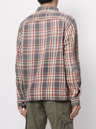 plaid-check print shirt展示图