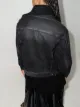 sacai Hybrid knitted wool cardigan denim jacket