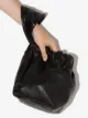 Jil Sander drawstring leather clutch bag