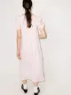 Sleeper Brigitte gingham-check midi dress