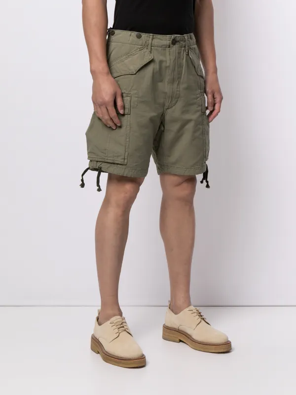 Ralph Lauren RRL Cotton Cargo Shorts | Green | FARFETCH