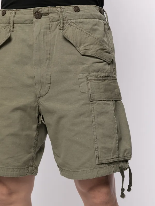 Ralph Lauren RRL Cotton Cargo Shorts | Green | FARFETCH