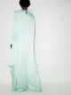 RASARIO Vestido longo com detalhe drapeado
