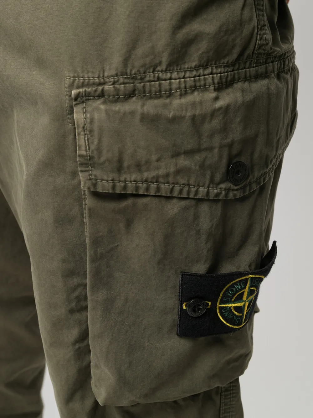 фото Stone island брюки карго с нашивкой