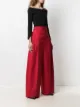 Bottega Veneta pantalones anchos con pinzas
