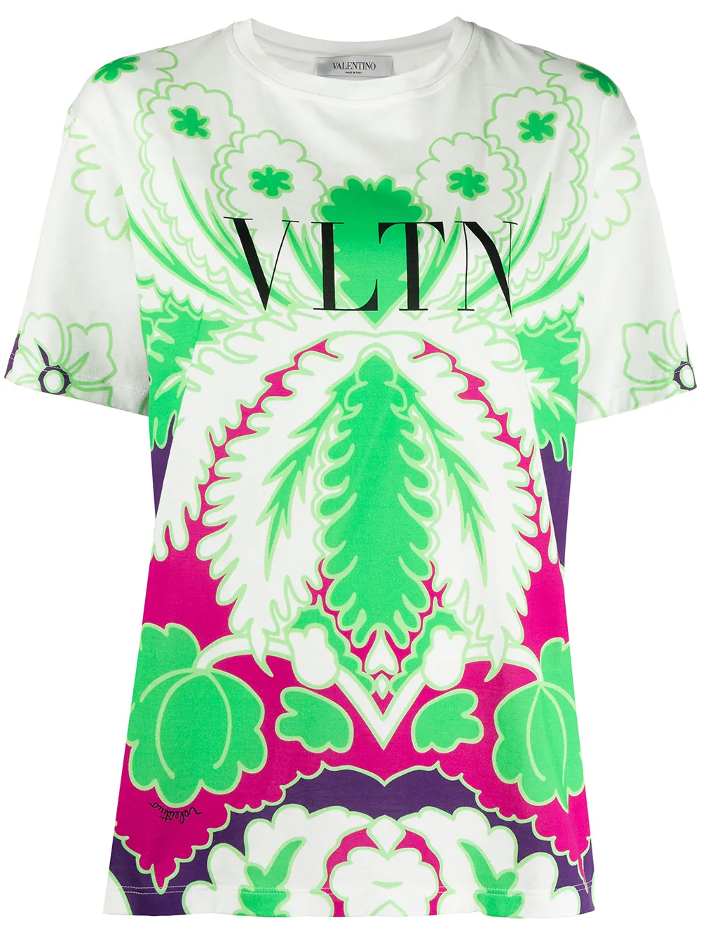 фото Valentino футболка с логотипом vltn