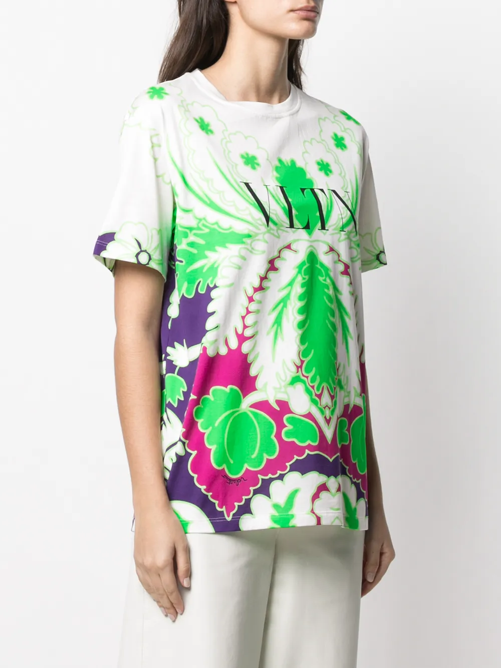 фото Valentino футболка с логотипом vltn