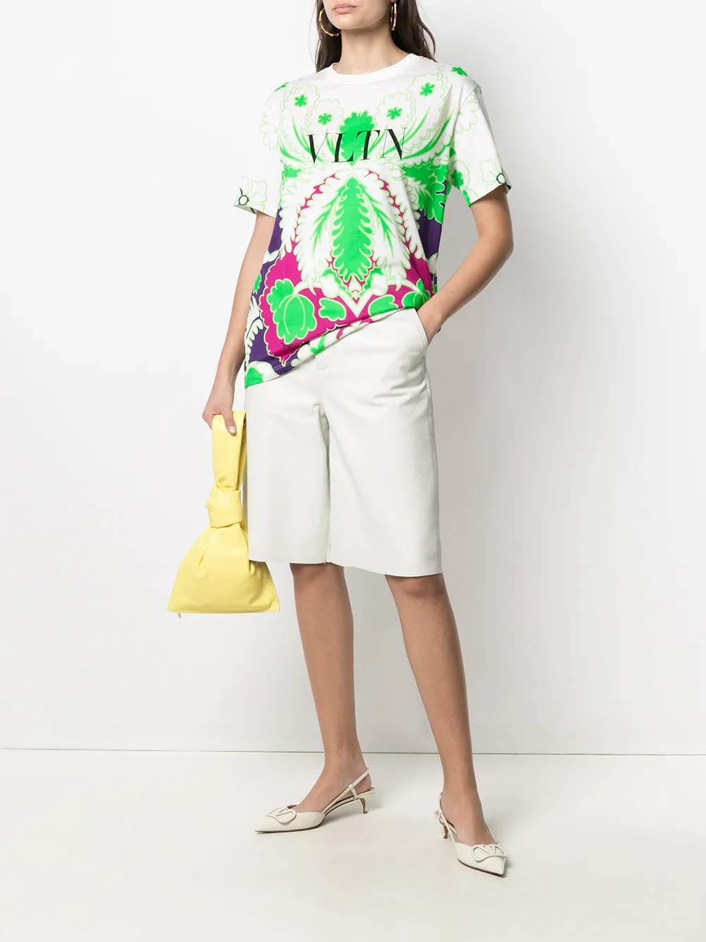 фото Valentino футболка с логотипом vltn