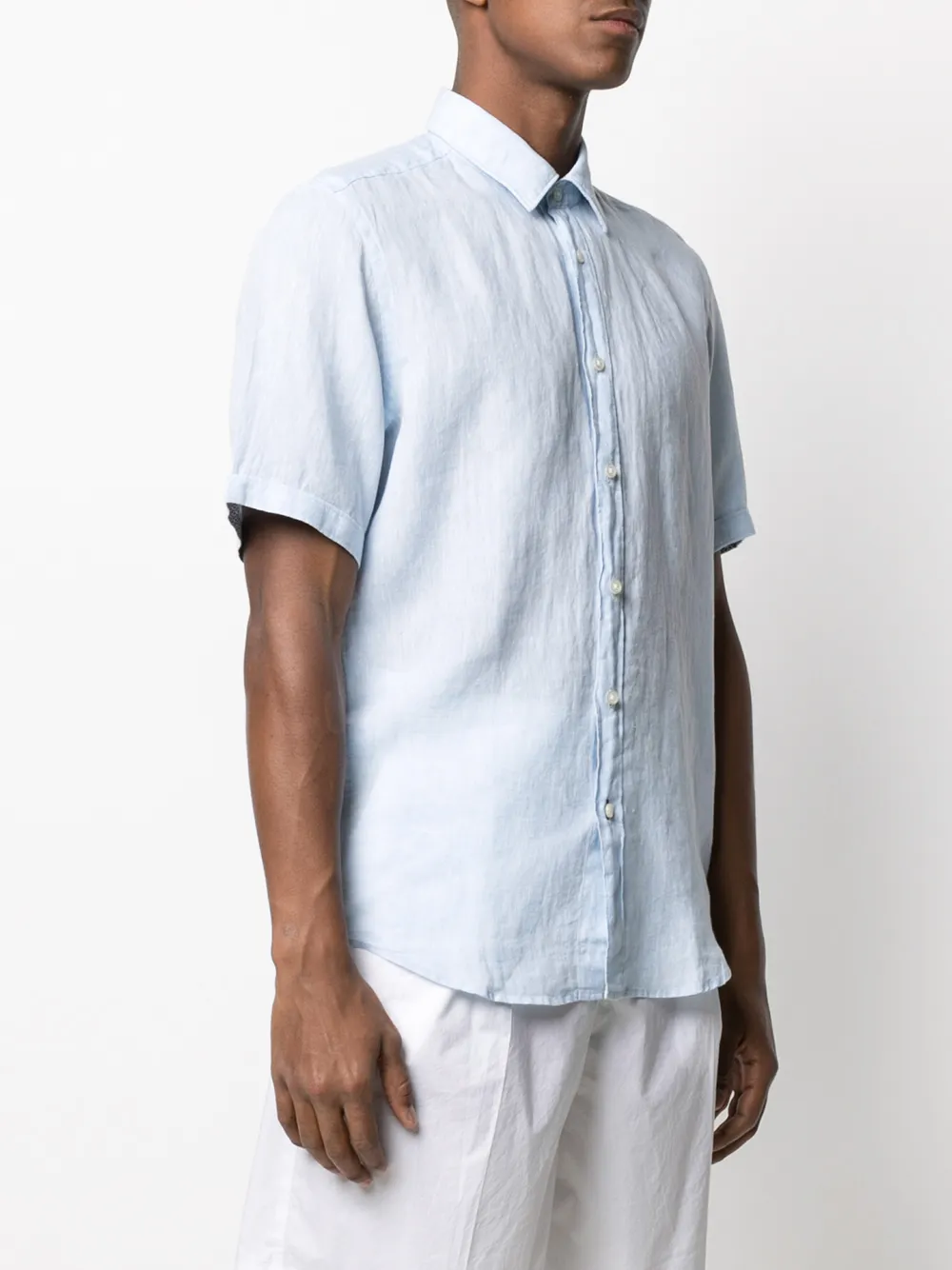 фото Boss рубашка на пуговицах с короткими рукавами