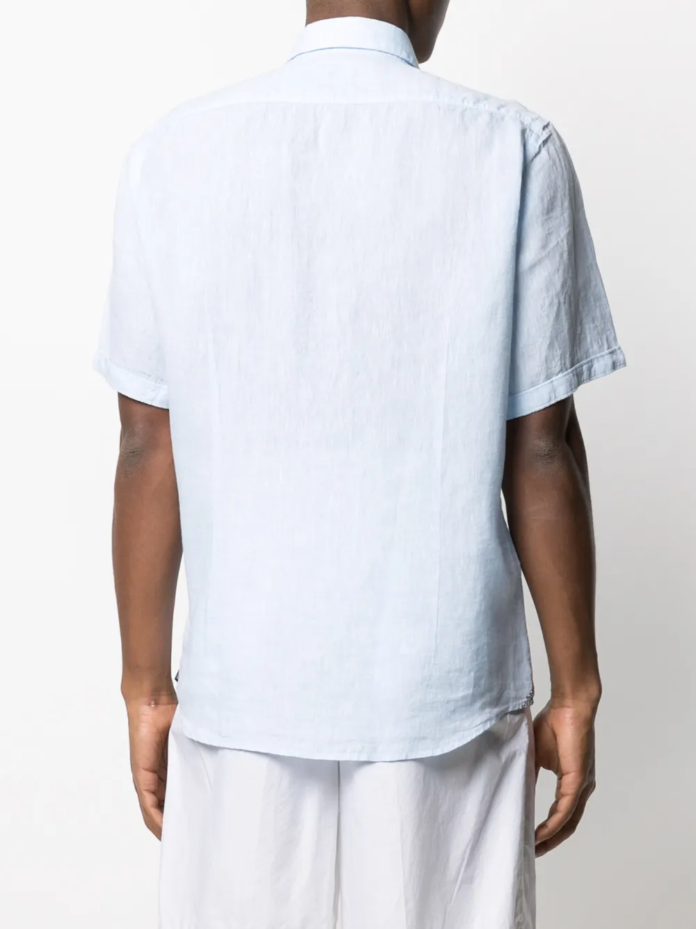 фото Boss рубашка на пуговицах с короткими рукавами