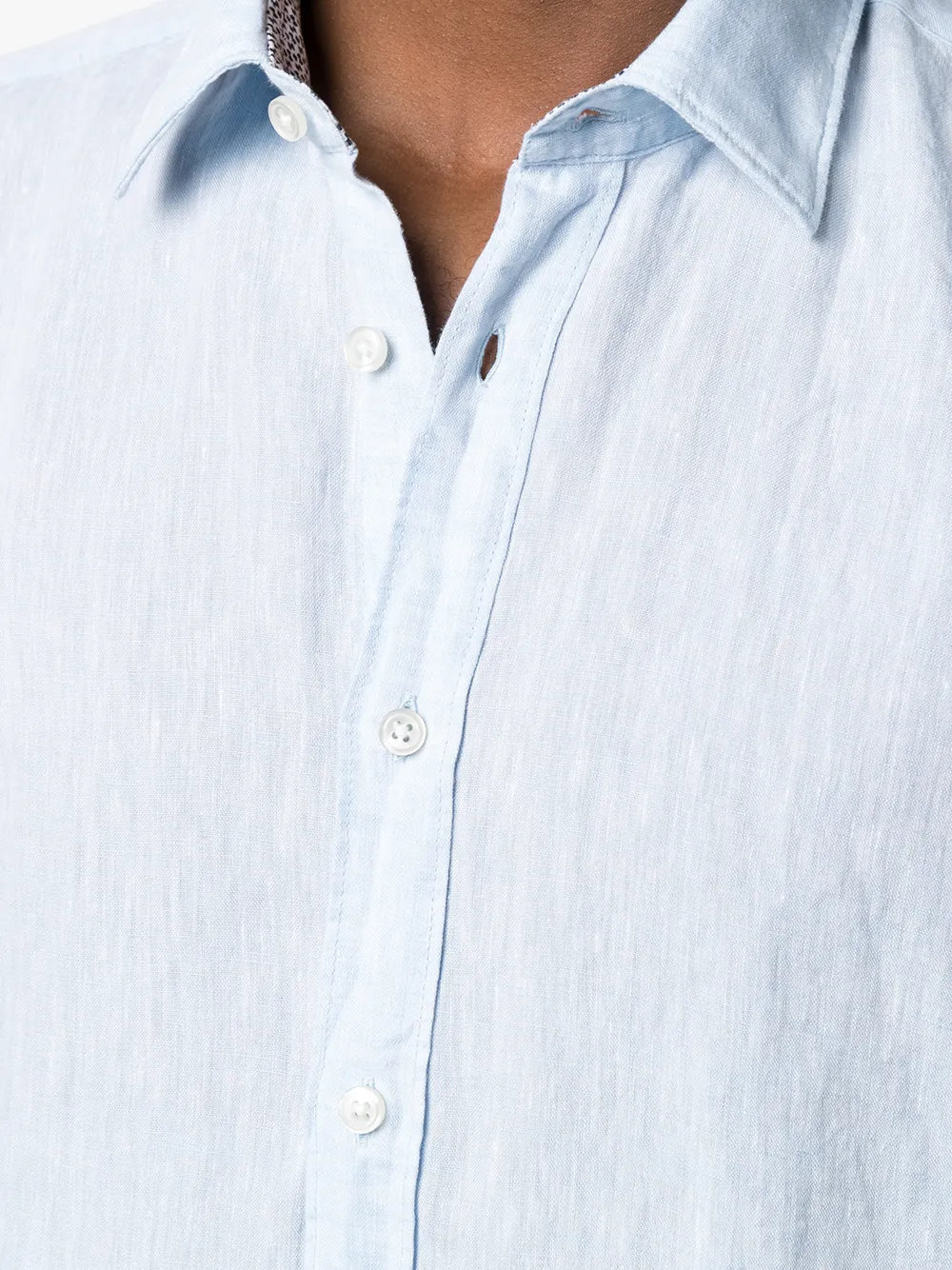 фото Boss рубашка на пуговицах с короткими рукавами