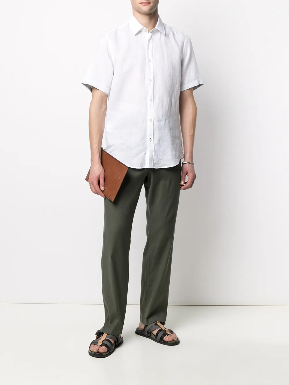 фото Boss рубашка с короткими рукавами