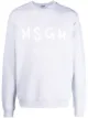Image 1 of MSGM brushed logo sweatshirt