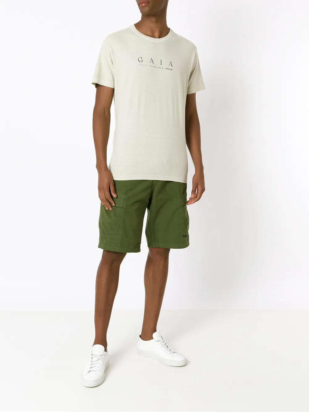 Osklen Cargo shorts - Groen