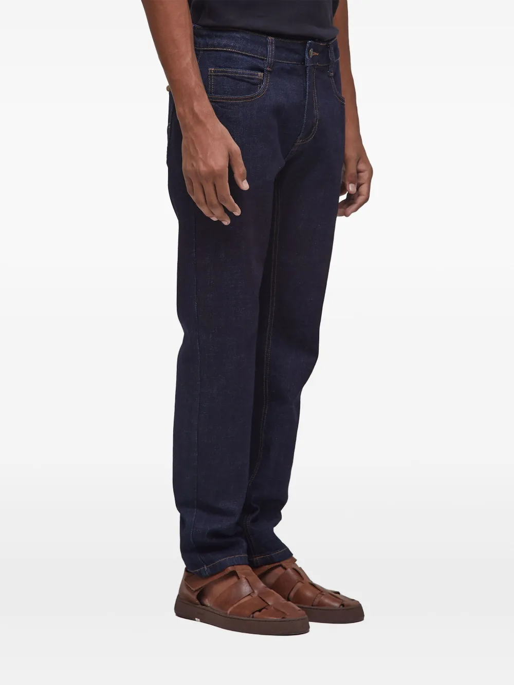Osklen Calça jeans reta de algodão | Calça jeans reta | Image 2