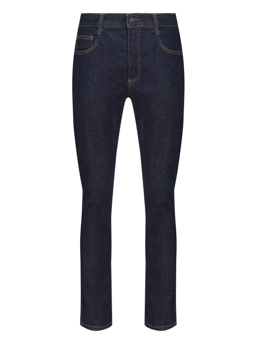 Osklen Calça jeans reta de algodão | Azul | Image 1