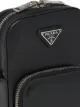 Prada mini double-compartment shoulder bag