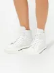 Prada baskets montantes à lacets