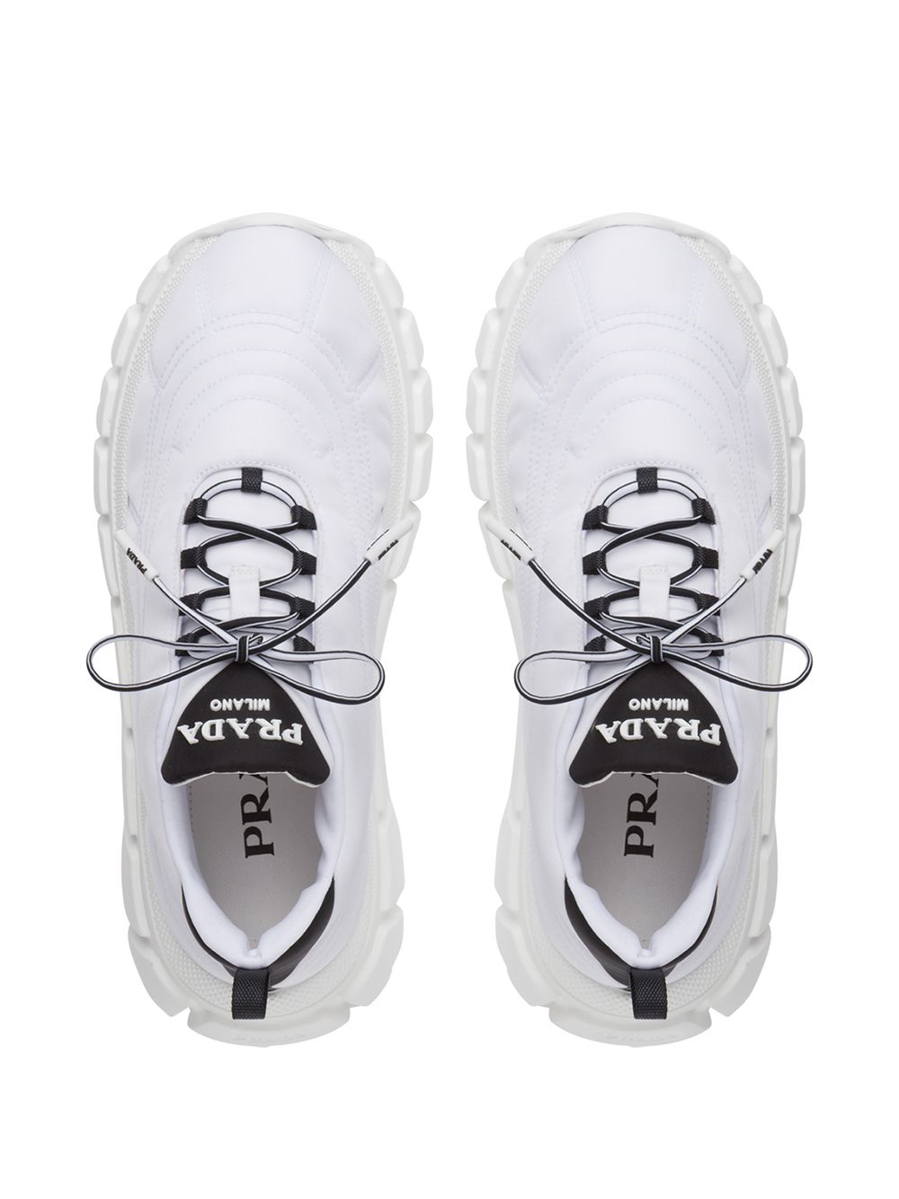 Prada lace-up Platform Sneakers - Farfetch