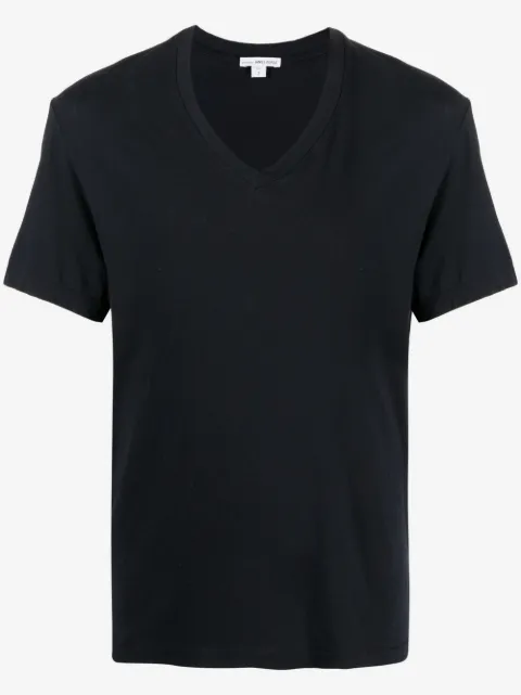 James Perse T-Shirt mit V-Ausschnitt